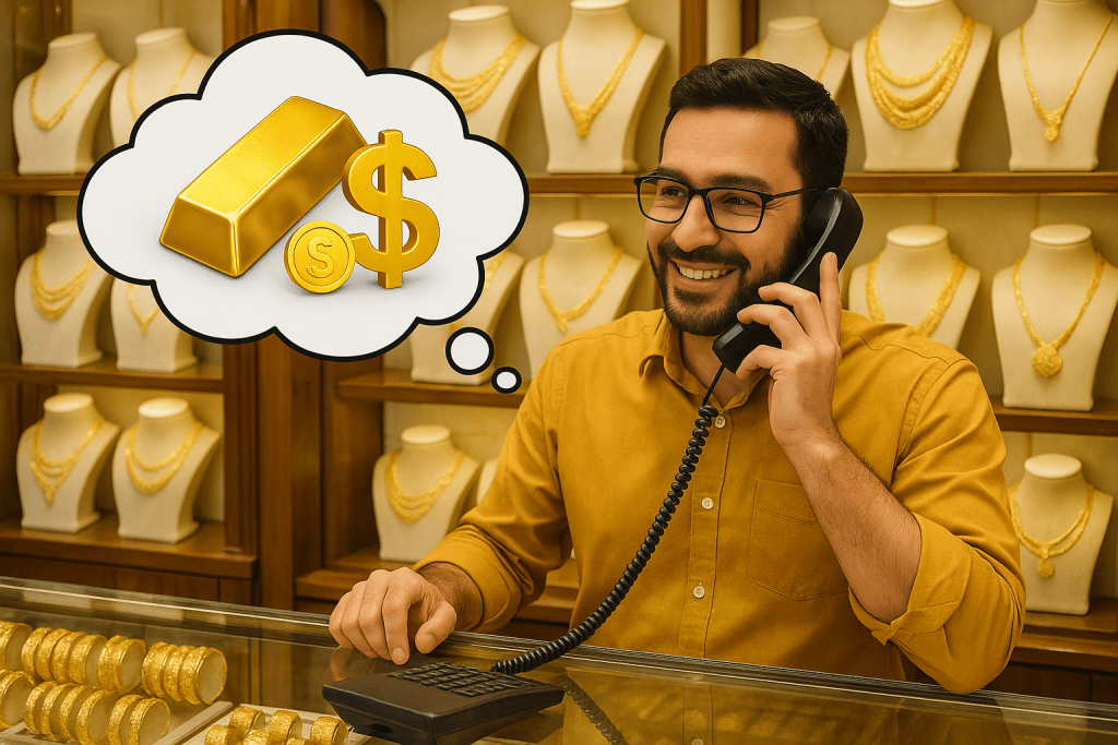 تلفن گویای قیمت طلا