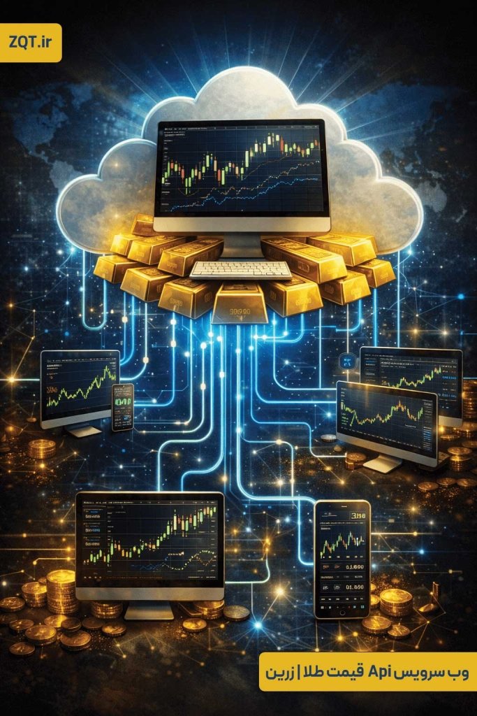 وب سرویس api قیمت طلا