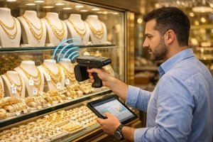 RFID چگونه در موجودی‌گیری طلا استفاده می‌شود؟